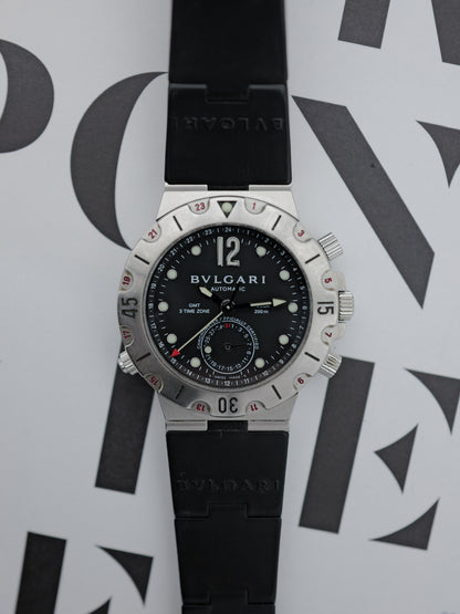 BULGARI SCUBA DIAGONO GMT