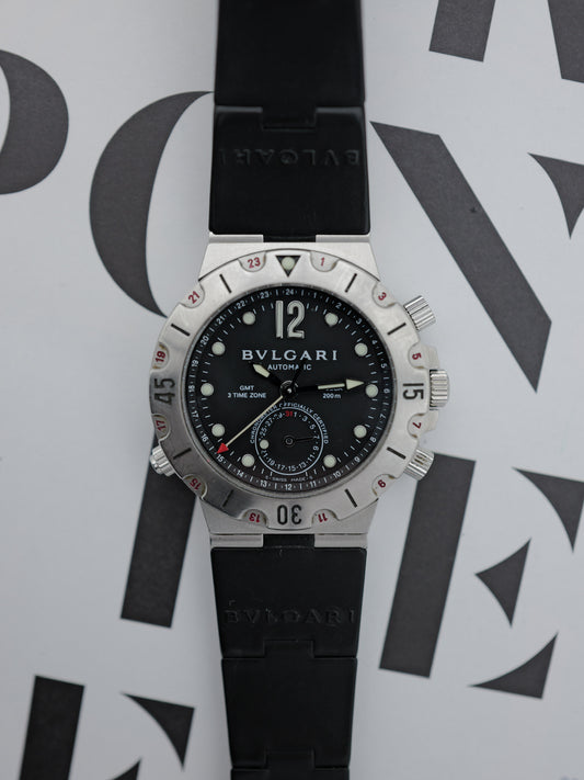 BULGARI SCUBA DIAGONO GMT