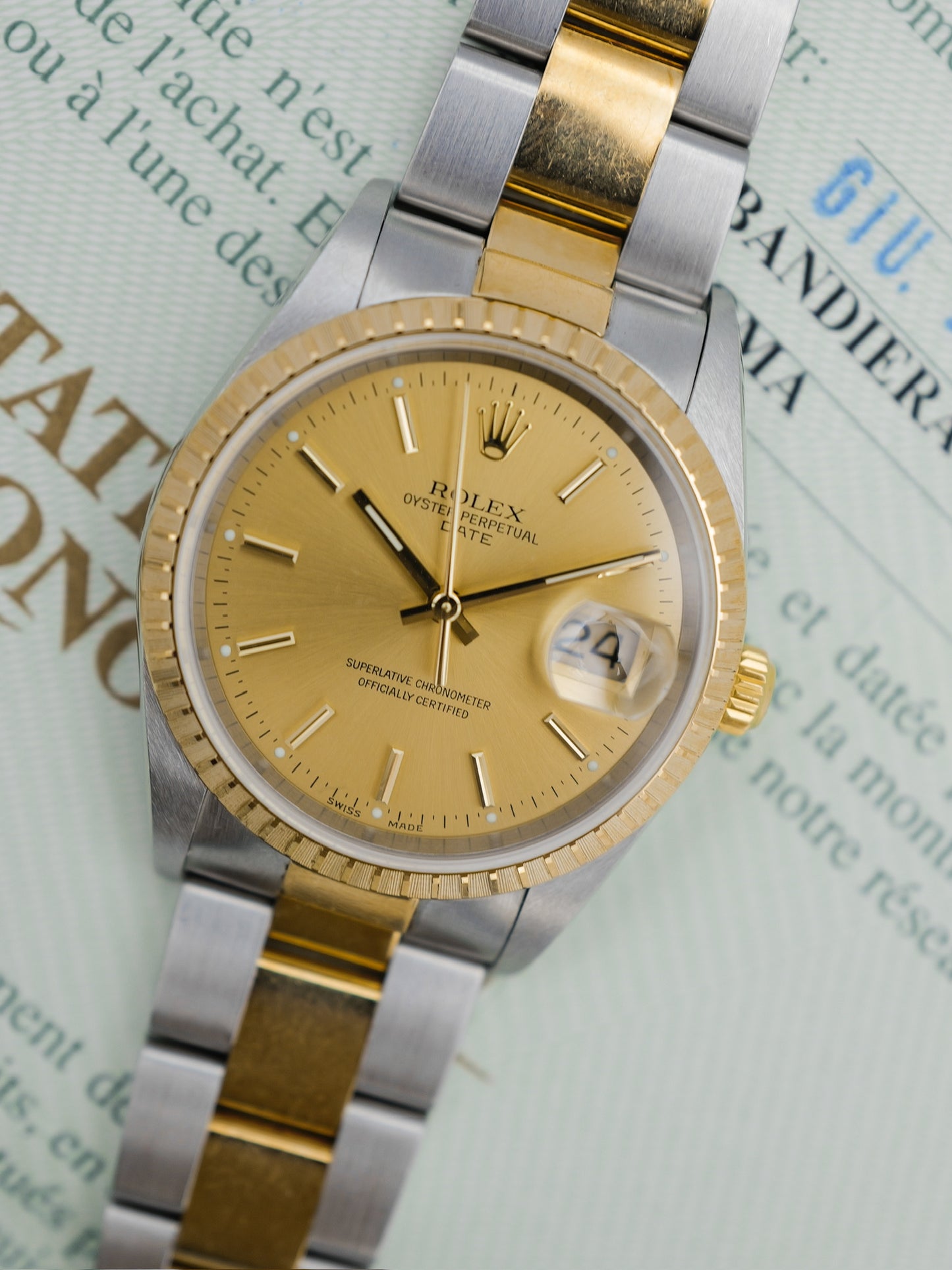 ROLEX OYSTER PERPETUAL DATE