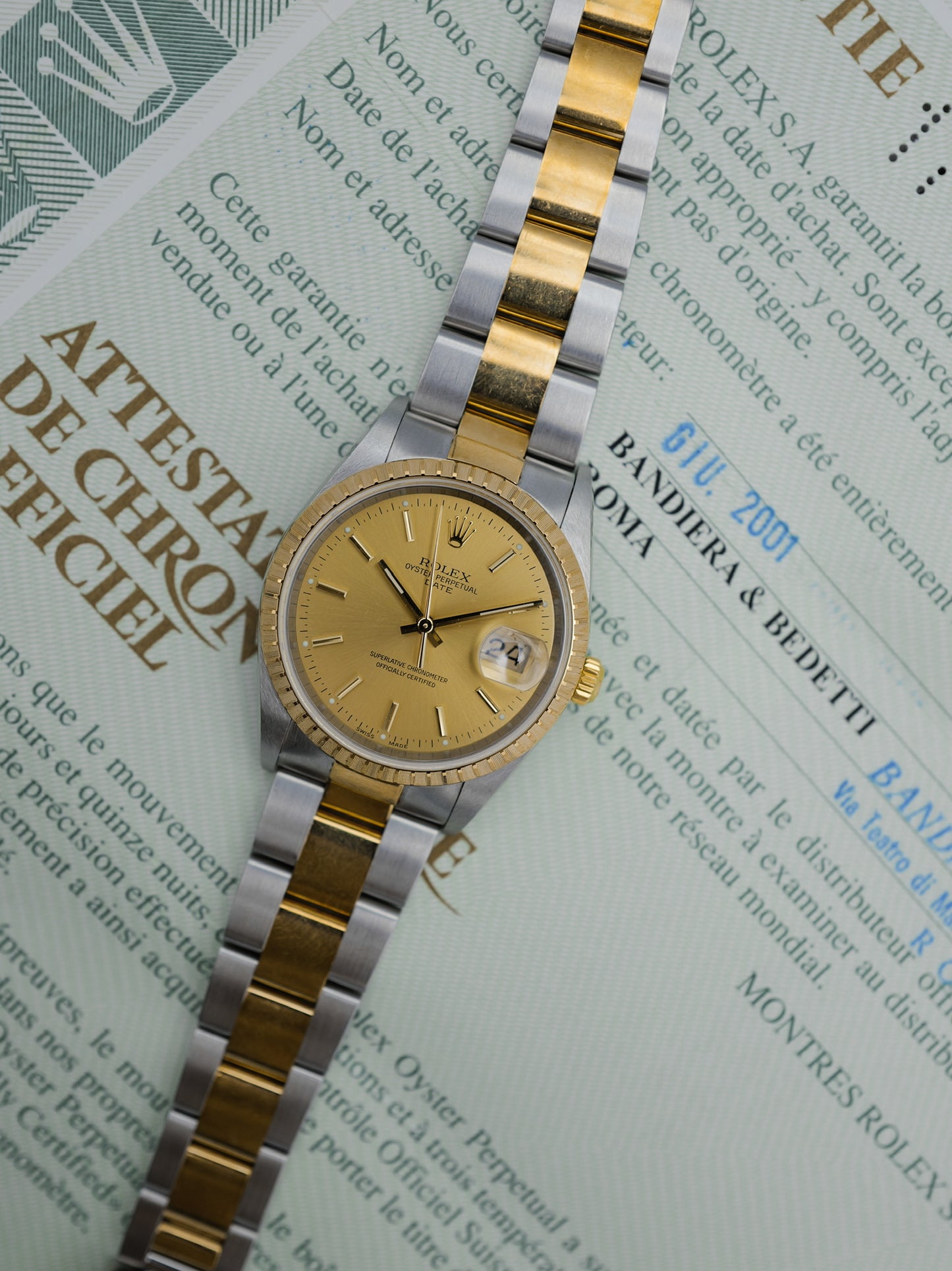 ROLEX OYSTER PERPETUAL DATE