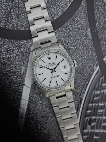 ROLEX DATEJUST PORCELAIN