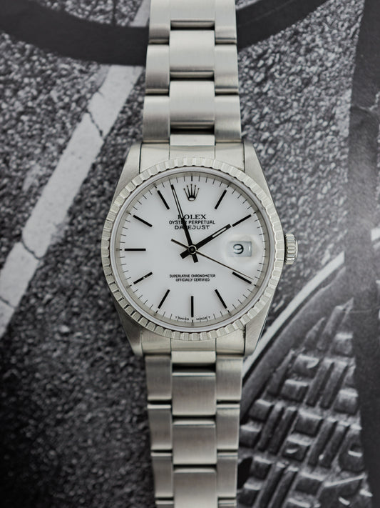 ROLEX DATEJUST PORCELAIN