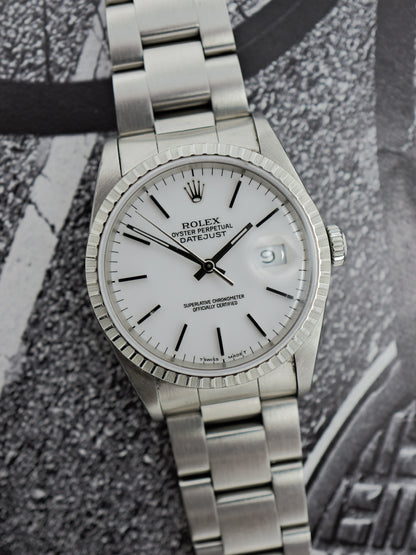 ROLEX DATEJUST PORCELAIN