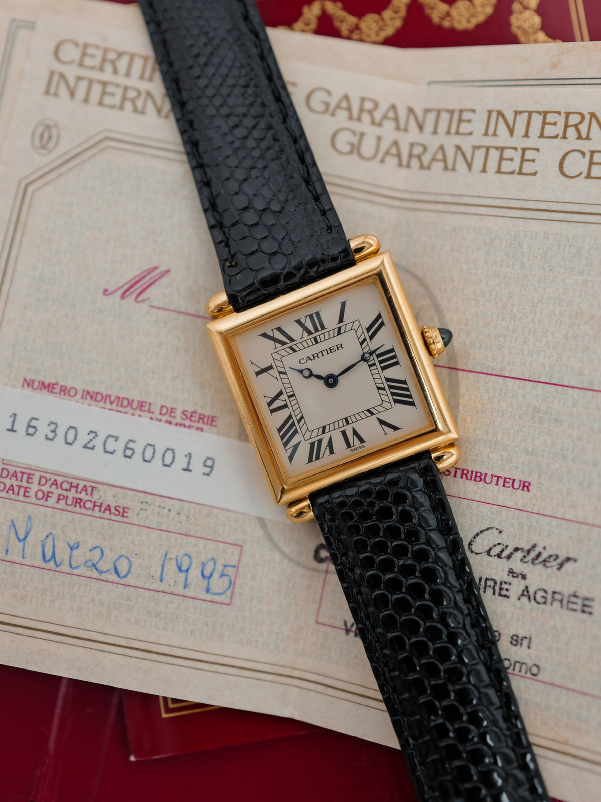 CARTIER TANK OBUS