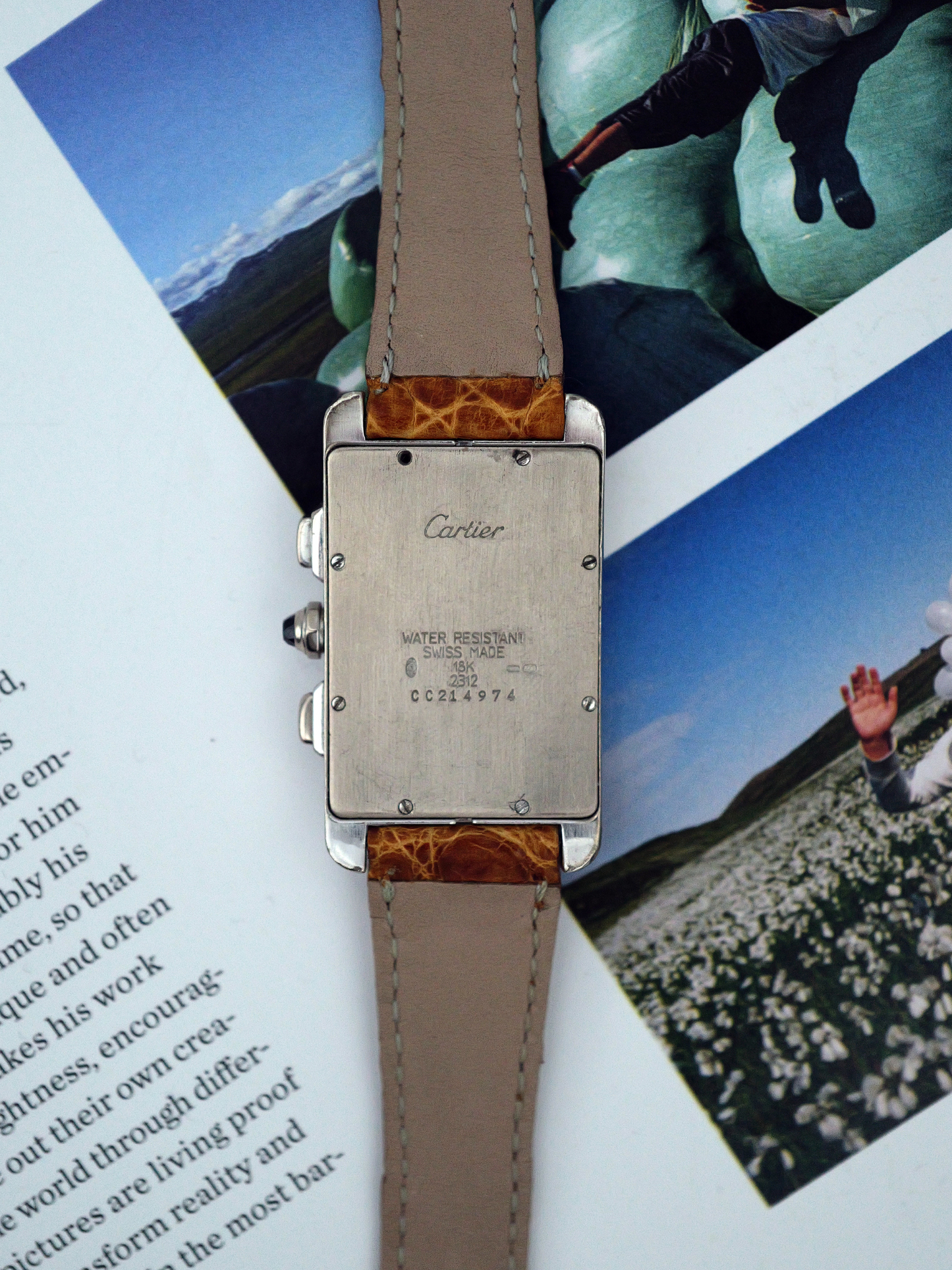 CARTIER TANK AMERICAINE CHRONO