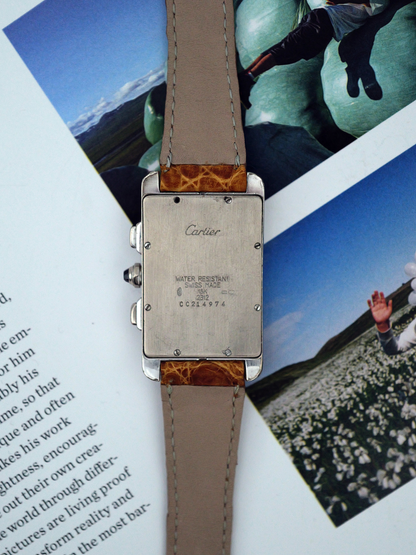 CARTIER TANK AMERICAINE CHRONO