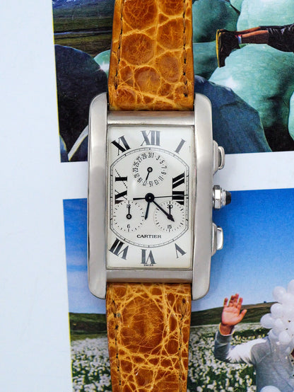 CARTIER TANK AMERICAINE CHRONO