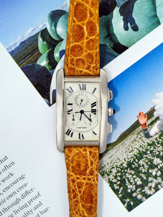 CARTIER TANK AMERICAINE CHRONO
