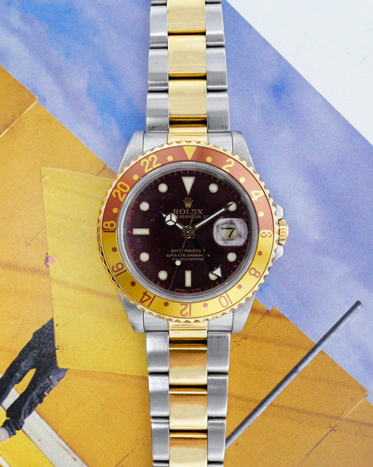 ROLEX GMT MASTER TIGER EYE